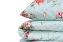 L'essentiel linge de maison Juego de funda de edredón doble Alanur - Mint
